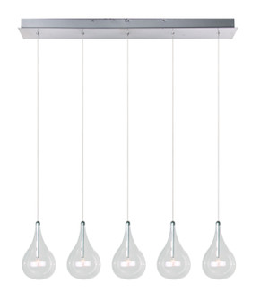 Larmes LED Pendant in Polished Chrome (86|E23115-18)