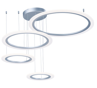 Saturn II LED LED Pendant in Matte Silver (86|E22662-11MS)