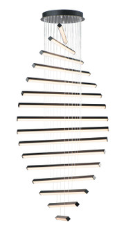 Hover LED Pendant in Black (86|E21379-BK)