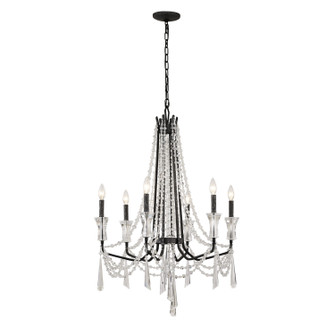 Barcelona Six Light Chandelier in Onyx (137|270C06OX)