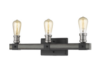 Kirkland Three Light Vanity in Ashen Barnboard (224|472-3V-ABB)