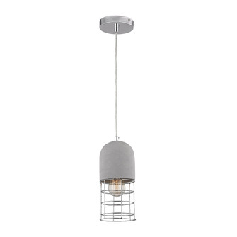 Wardenclyffe One Light Mini Pendant in Polished Concrete (45|D3183)
