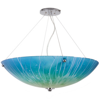 Carnival Three Light Chandelier in Blending Sapphire (247|815150)