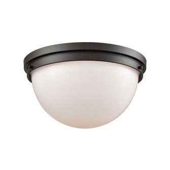 Beckett Two Light Flush Mount in Oil Rubbed Bronze (45|CN120231)