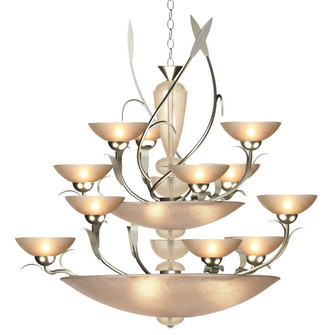 Almost Autumn 18 Light Chandelier in Autumn Wood Silver (247|666250)