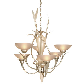 Almost Autumn Six Light Chandelier in Autumn Wood Silver (247|665050)