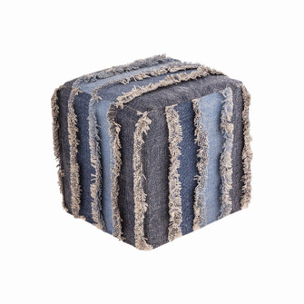 Mossley Pouf in Blue (45|920035)