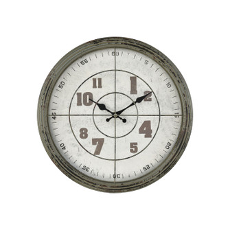 Keyes Wall Clock in Brown (45|916502)