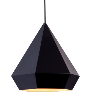 Forecast One Light Ceiling Lamp in Black (339|50168)