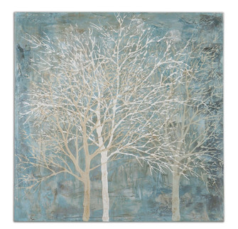 Muted Silhouette Wall Art in Frameless On Canvas (52|41907)