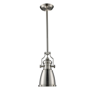 Chadwick One Light Mini Pendant in Satin Nickel (45|66119-1)