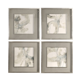 Divination Wall Art, S/4 in Silver Leaf (52|41583)