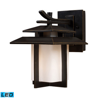 Kanso LED Outdoor Wall Sconce in Hazelnut Bronze (45|42170/1-LED)