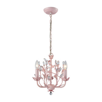 Circeo Three Light Chandelier in Light Pink (45|18152/3)