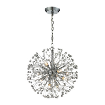 Starburst Nine Light Chandelier in Polished Chrome (45|11545/9)