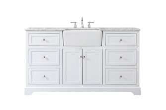 Franklin Single Bathroom Vanity in white (173|VF60260WH)