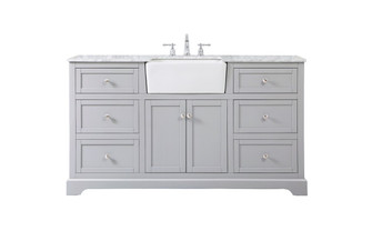 Franklin Single Bathroom Vanity in grey (173|VF60260GR)