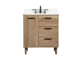Baldwin Single Bathroom Vanity in natural oak (173|VF47030NT-BS)