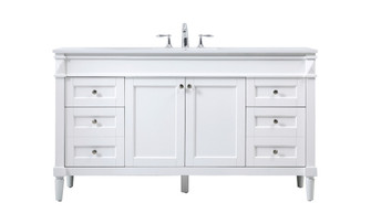 Bennett Single Bathroom Vanity in white (173|VF31860WH)