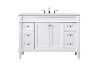 Bennett Single Bathroom Vanity in white (173|VF31848WH)