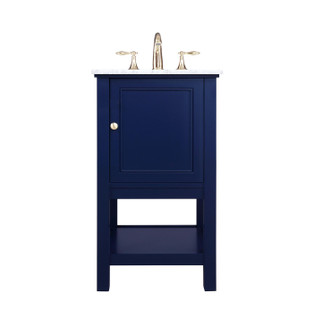 Metropolis Bathroom Vanity Set in Blue (173|VF27019BL)
