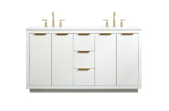 Blake Vanity Sink Set in White (173|VF19460DWH)