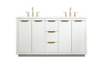 Blake Vanity Sink Set in white (173|VF19460DWH)