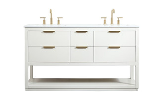 Larkin Vanity Sink Set in White (173|VF19260DWH)