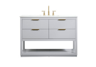 Larkin Vanity Sink Set in Grey (173|VF19248GR)
