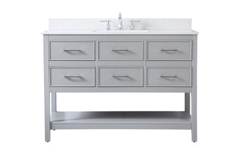 Sinclaire Vanity Sink Set in gray (173|VF19048GR-BS)