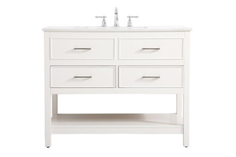 Sinclaire Vanity Sink Set in white (173|VF19042WH)