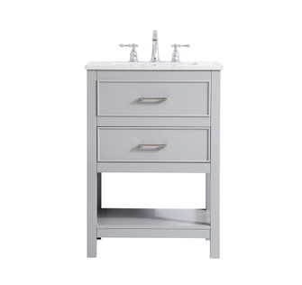 Sinclaire Single Bathroom Vanity in Grey (173|VF19024GR)