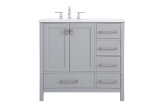 Irene Single Bathroom Vanity in Gray (173|VF18836GR)