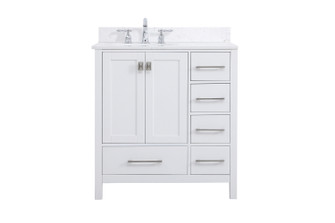 Irene Bathroom Vanity Set in White (173|VF18832WH-BS)