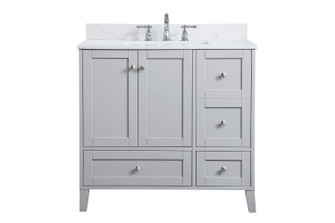 sommerville Bathroom Vanity Set in Grey (173|VF18036GR-BS)