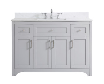 Moore Bathroom Vanity Set in Grey (173|VF17048GR-BS)