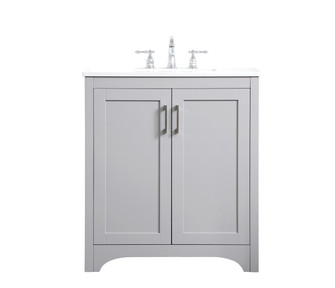 Moore Single Bathroom Vanity in Grey (173|VF17030GR)
