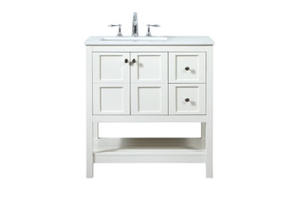 Theo Vanity Sink Set in White (173|VF16432WH)