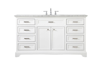 Americana Single Bathroom Vanity in white (173|VF15060WH)