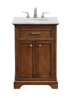 Americana Single Bathroom Vanity Set in Teak (173|VF15024TK)