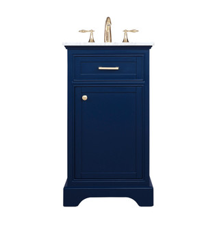Americana Bathroom Vanity Set in Blue (173|VF15019BL)