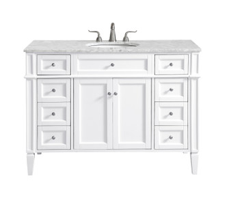 Park Avenue Single Bathroom Vanity Set in white (173|VF12548WH)