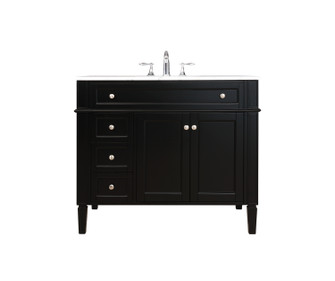 Park Avenue Bathroom Vanity Set in Black (173|VF12540BK)