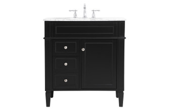 Park Avenue Bathroom Vanity Set in Black (173|VF12532BK)