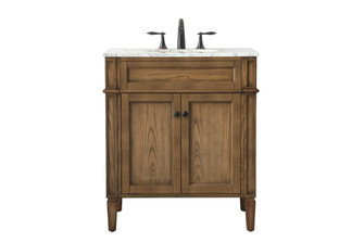 Park Avenue Single Bathroom Vanity in driftwood (173|VF12530DW)