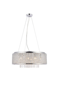 Amelie Ten Light Pendant in Chrome (173|V2914D24C/RC)