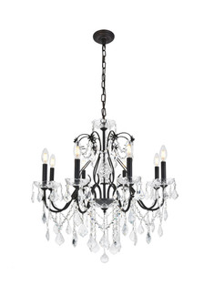St. Francis Eight Light Chandelier in Dark Bronze (173|V2015D26DB/RC)