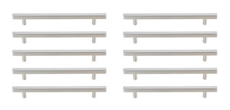 Dior Bar Pull Multipack (set of 10) in Brushed Nickel (173|PL402-7-NK-10PK)