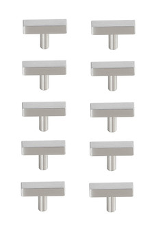 Dior Bar Pull Multipack (set of 10) in Brushed Nickel (173|PL402-1-NK-10PK)