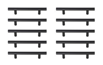 Quinn Bar Pull Multipack (set of 10) in Matte Black (173|PL400-4-MB-10PK)